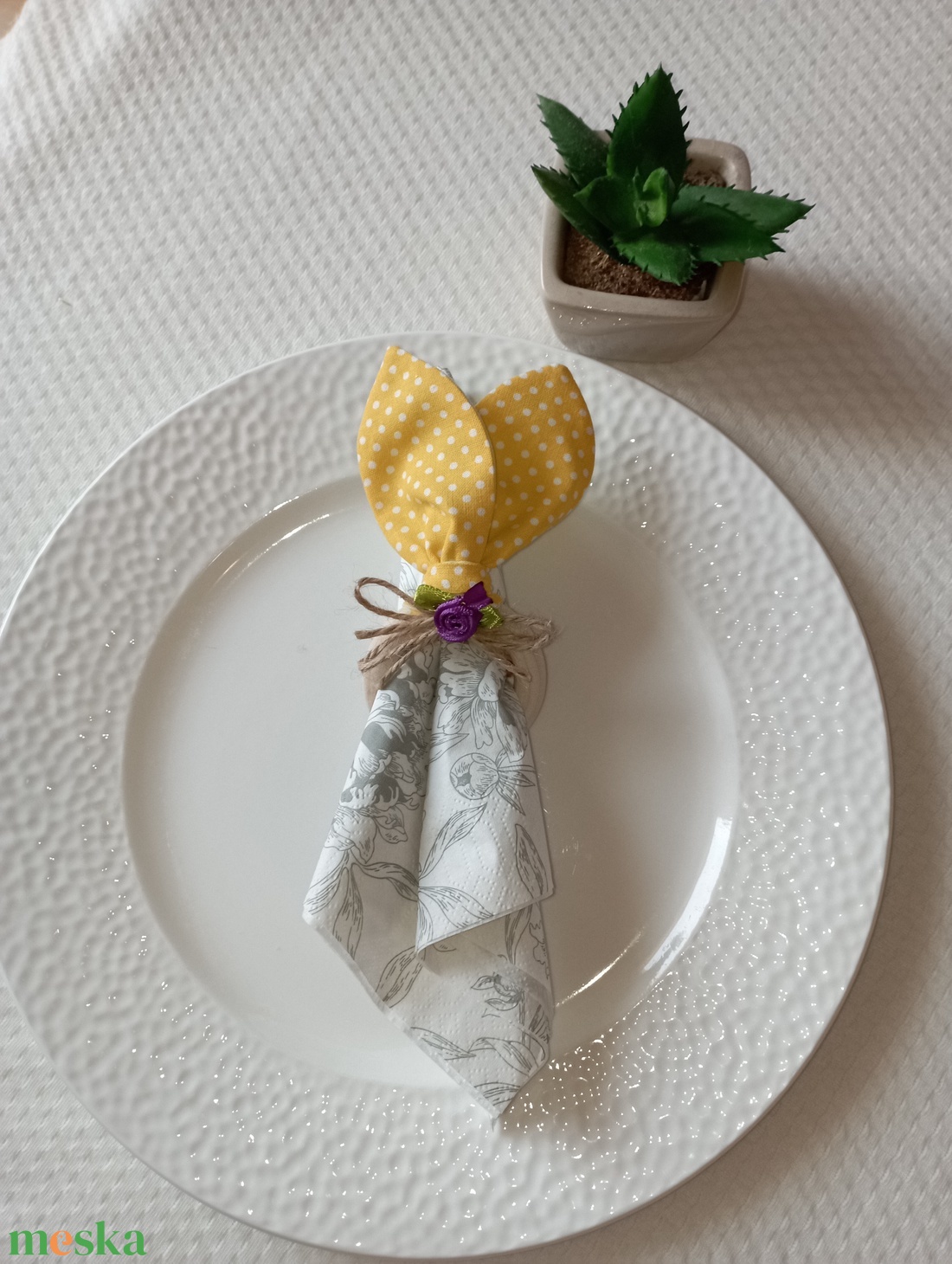 Húsvéti szalvéta gyűrű  - otthon & életmód - konyhafelszerelés, tálalás - tálalás - szalvétatartó, szalvétagyűrű - Meska.hu