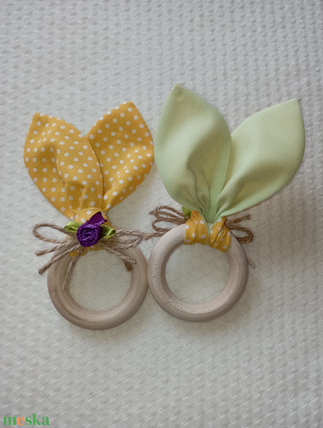 Húsvéti szalvéta gyűrű  - otthon & életmód - konyhafelszerelés, tálalás - tálalás - szalvétatartó, szalvétagyűrű - Meska.hu