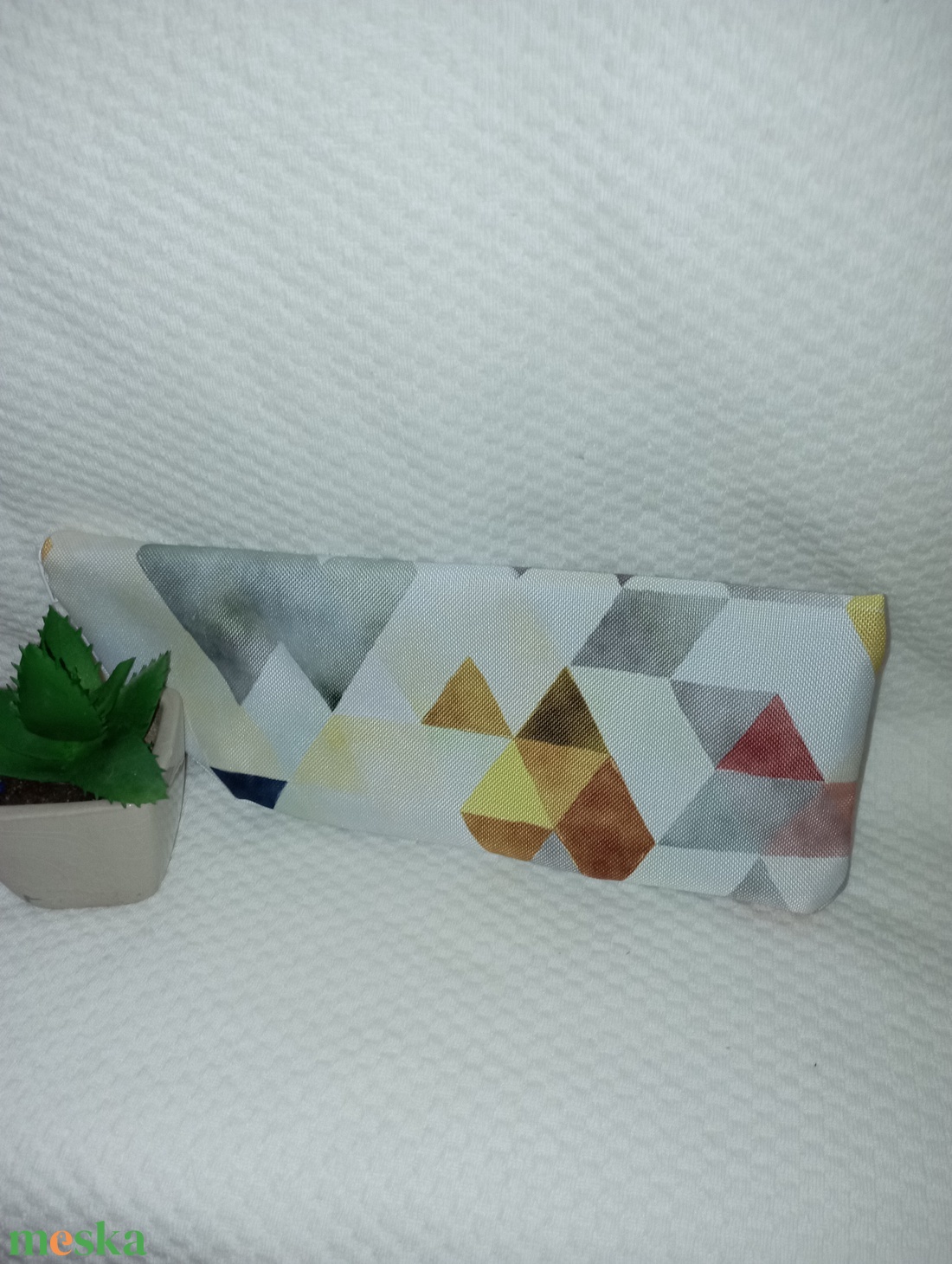 Háromszög mintás evőeszköz tartó  - táska & tok - uzsonna- & ebéd tartó - evőeszköz tartó - Meska.hu Háromszög mintás evőeszköz tartó  - táska & tok - uzsonna- & ebéd tartó - evőeszköz tartó - Meska.hu