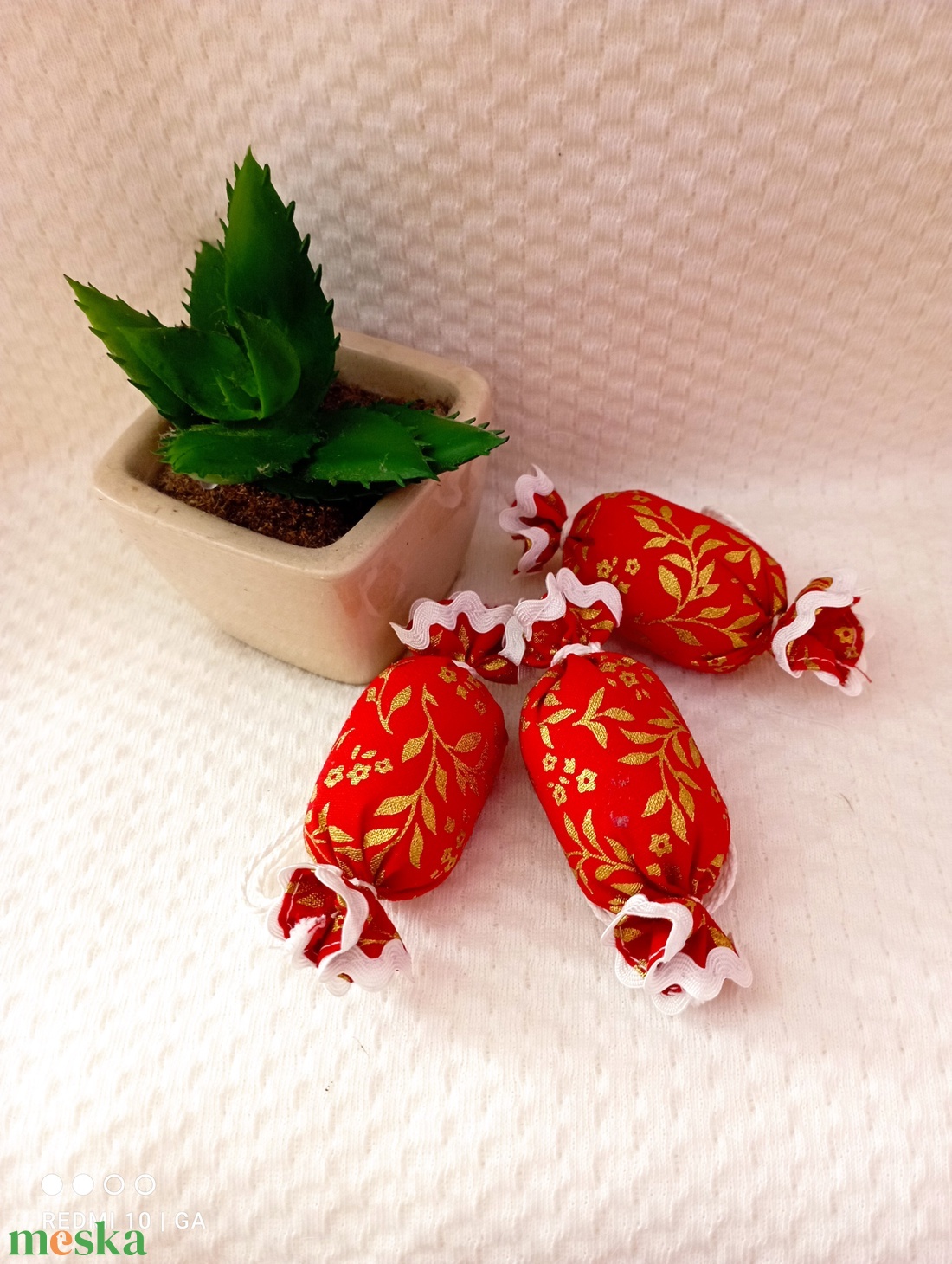 Textil szaloncukor  - karácsony - karácsonyi lakásdekoráció - karácsonyfadíszek - Meska.hu Textil szaloncukor  - karácsony - karácsonyi lakásdekoráció - karácsonyfadíszek - Meska.hu