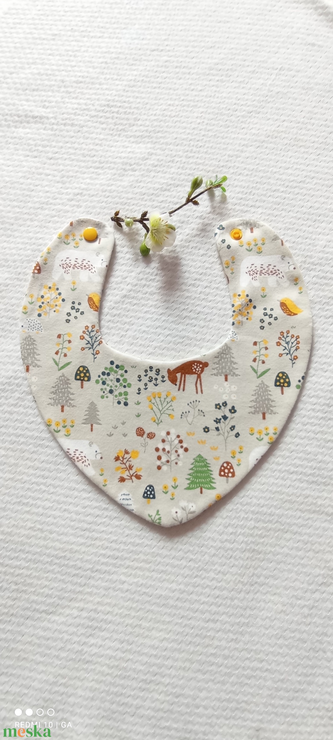 Kisfiús nyálkendő  - baba - mama - babaruházat - nyálkendő - Meska.hu