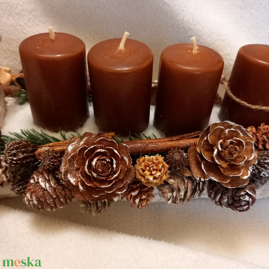Adventi asztaldísz - karácsony - karácsonyi lakásdekoráció - ünnepi asztaldekoráció - Meska.hu Adventi asztaldísz - karácsony - karácsonyi lakásdekoráció - ünnepi asztaldekoráció - Meska.hu