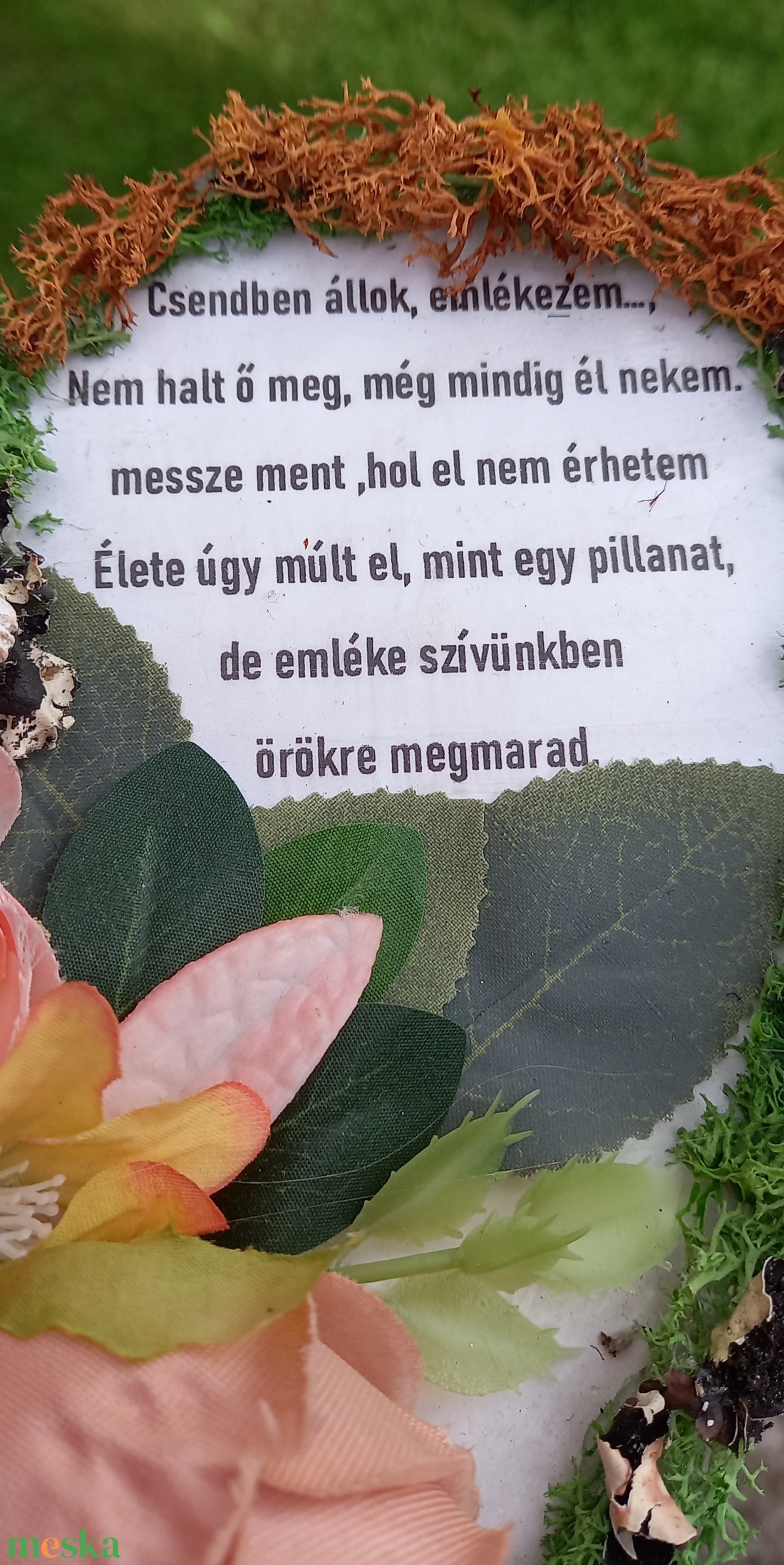 Sírdísz - otthon & életmód - vallás - temetkezési tárgy - Meska.hu Sírdísz - otthon & életmód - vallás - temetkezési tárgy - Meska.hu