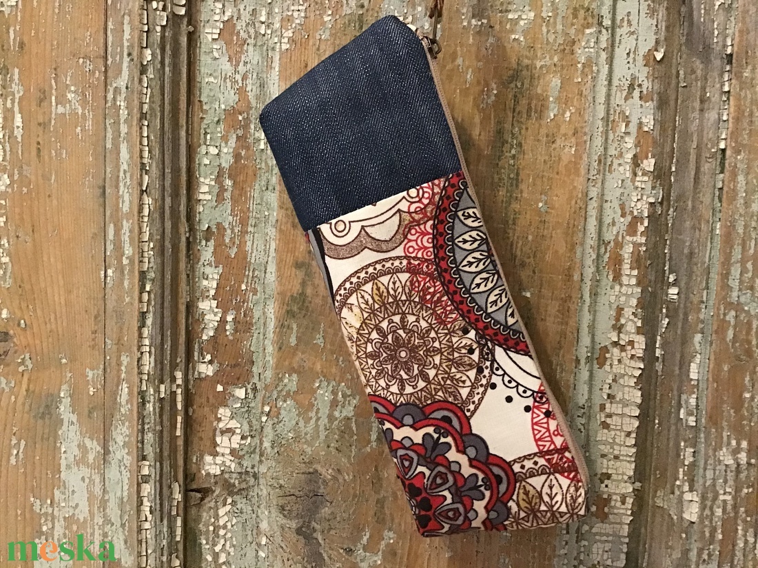 Tolltartó, vászon -farmer bélelt tolltartó, ajándék pedagógus napra, mandala mintás tolltartó - otthon & életmód - papír, írószer - tolltartó & ceruzatekercs - Meska.hu Tolltartó, vászon -farmer bélelt tolltartó, ajándék pedagógus napra, mandala mintás tolltartó - otthon & életmód - papír, írószer - tolltartó & ceruzatekercs - Meska.hu
