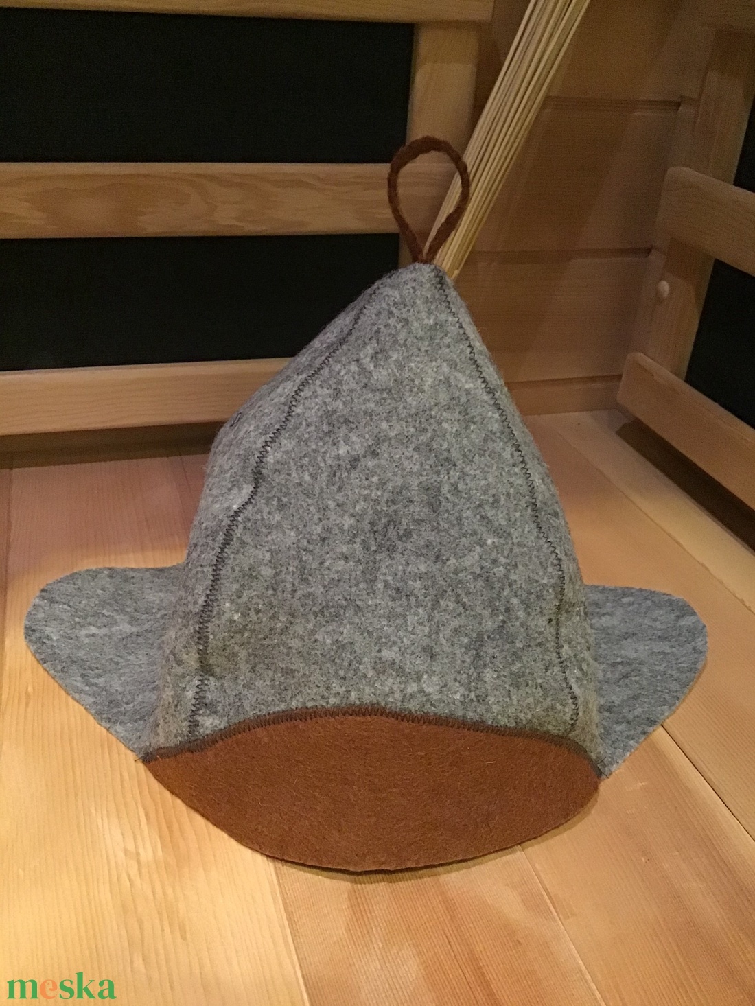 Férfi szauna sapka. Sapka a szaunázás szerelmeseinek Szauna sapka gyapjú filc - ruha & divat - sál, sapka, kendő - sapka - Meska.hu