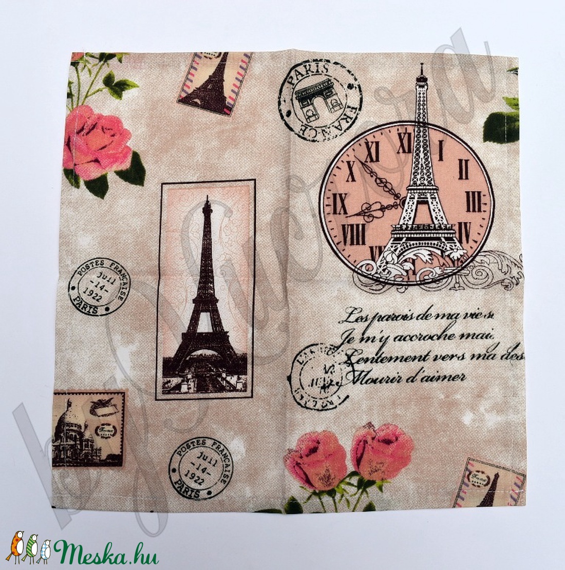 Textil zsebkendő szett, öko zsebkendő szett - Párizs, Eiffel-torony, romantika - - Meska.hu Textil zsebkendő szett, öko zsebkendő szett - Párizs, Eiffel-torony, romantika - - Meska.hu