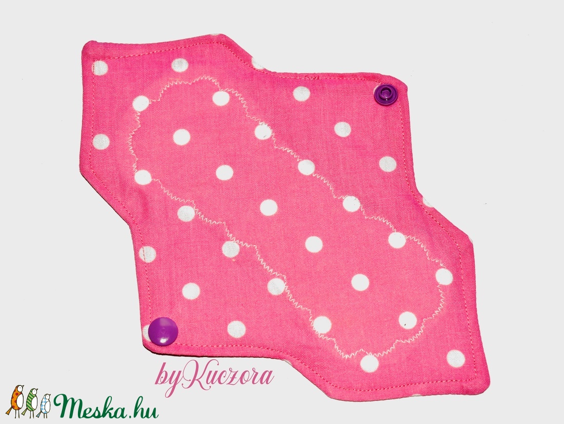23 cm-es mosható intim betét, betét - rózsaszín nagy pöttyös - szépségápolás - intim higiénia - intimbetét - Meska.hu 23 cm-es mosható intim betét, betét - rózsaszín nagy pöttyös - szépségápolás - intim higiénia - intimbetét - Meska.hu