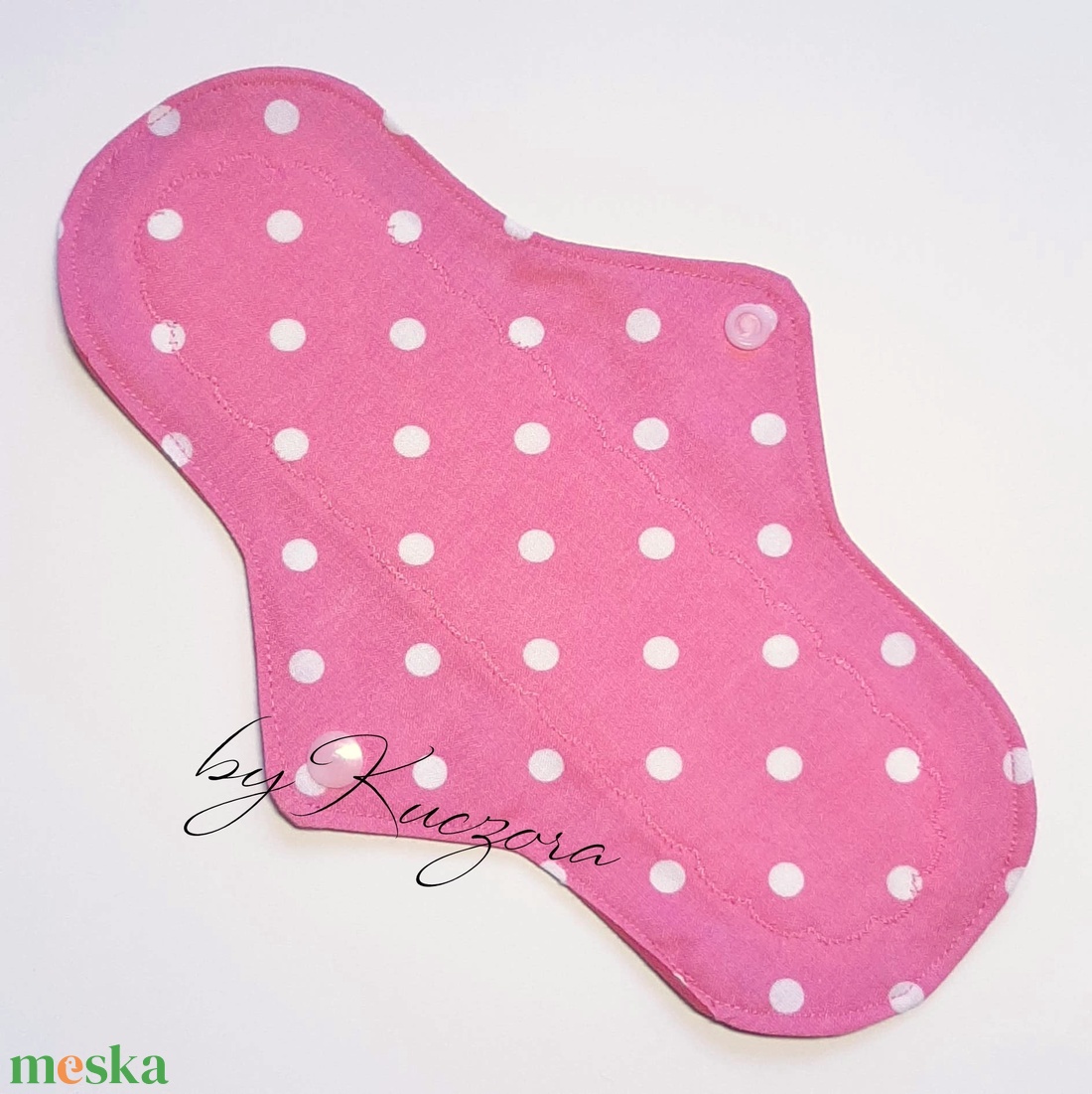 24 cm-es mosható intim betét, női betét, klasszikus piskóta fazon - rózsaszín, fehér, pöttyös - szépségápolás - intim higiénia - intimbetét - Meska.hu 24 cm-es mosható intim betét, női betét, klasszikus piskóta fazon - rózsaszín, fehér, pöttyös - szépségápolás - intim higiénia - intimbetét - Meska.hu