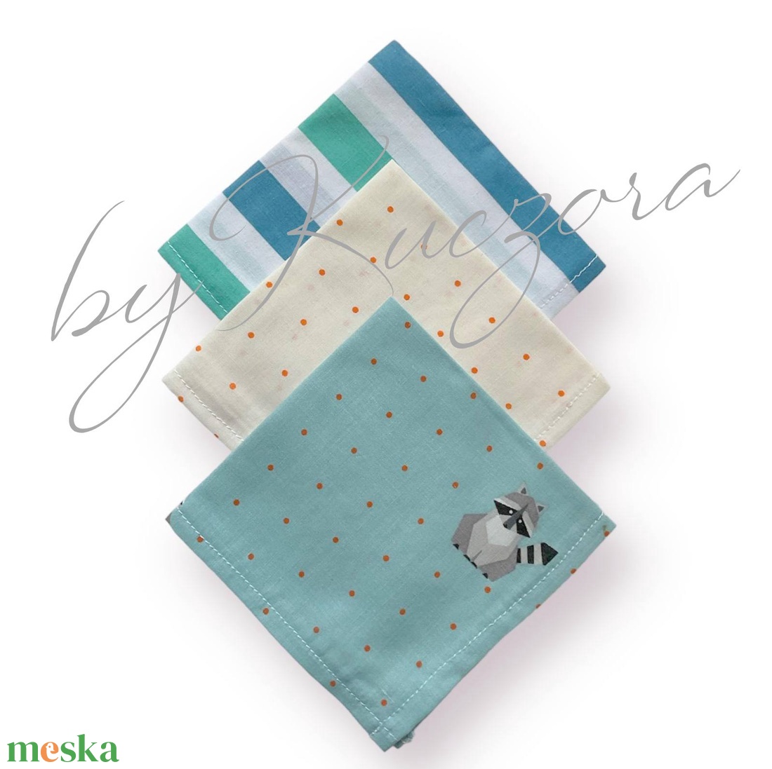 Textil zsebkendő szett, öko zsebkendő szett - mosómedve, türkiz, pöttyös - S méret - szépségápolás - textil zsebkendő - Meska.hu Textil zsebkendő szett, öko zsebkendő szett - mosómedve, türkiz, pöttyös - S méret - szépségápolás - textil zsebkendő - Meska.hu