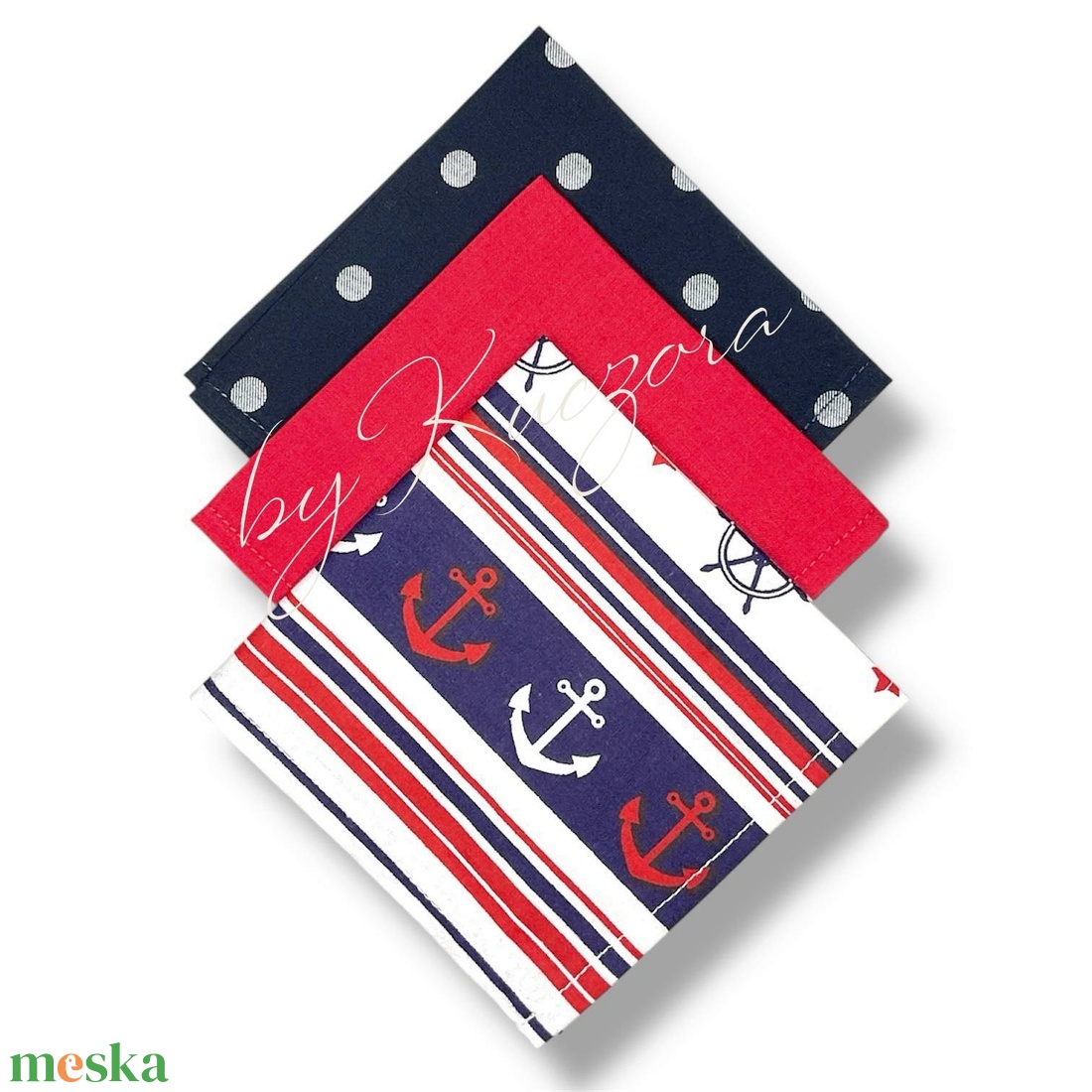 Textil zsebkendő szett, öko zsebkendő szett - tengerészes - S méret - szépségápolás - textil zsebkendő - Meska.hu Textil zsebkendő szett, öko zsebkendő szett - tengerészes - S méret - szépségápolás - textil zsebkendő - Meska.hu