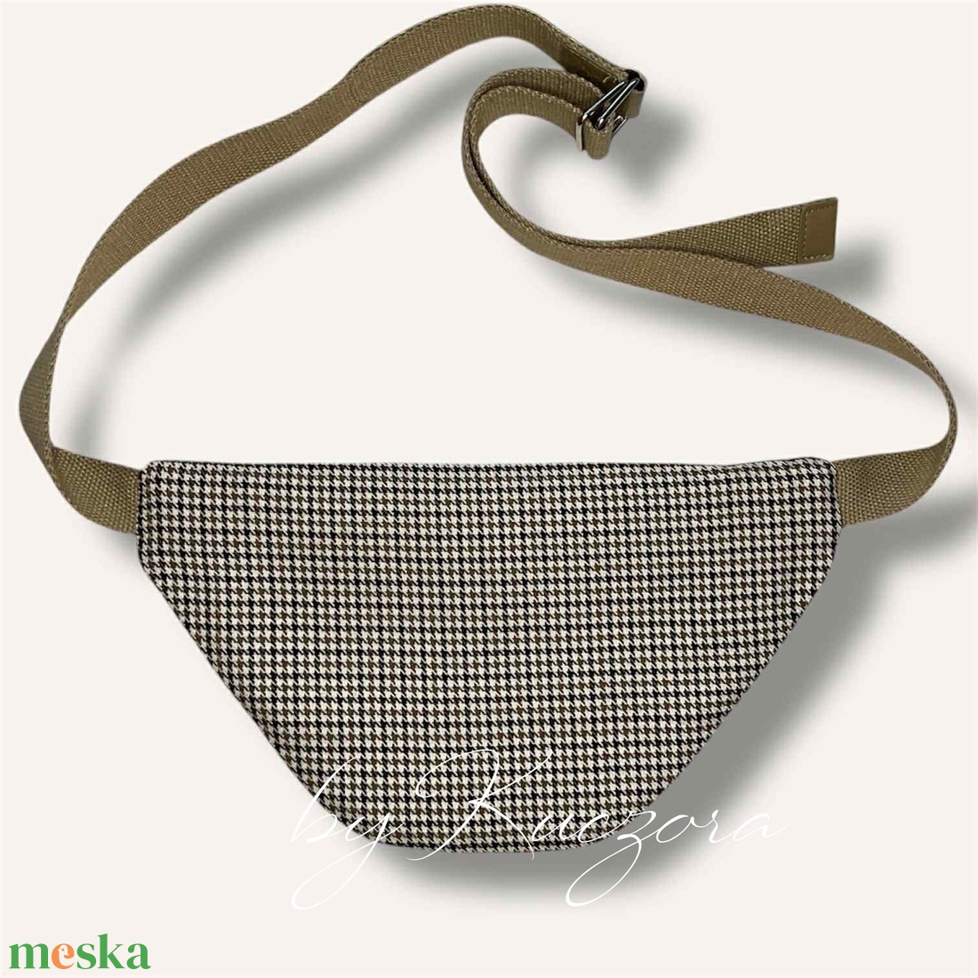 Barna pepita mintás övtáska / crossbody elegán - táska & tok - övtáska - Meska.hu Barna pepita mintás övtáska / crossbody elegán - táska & tok - övtáska - Meska.hu