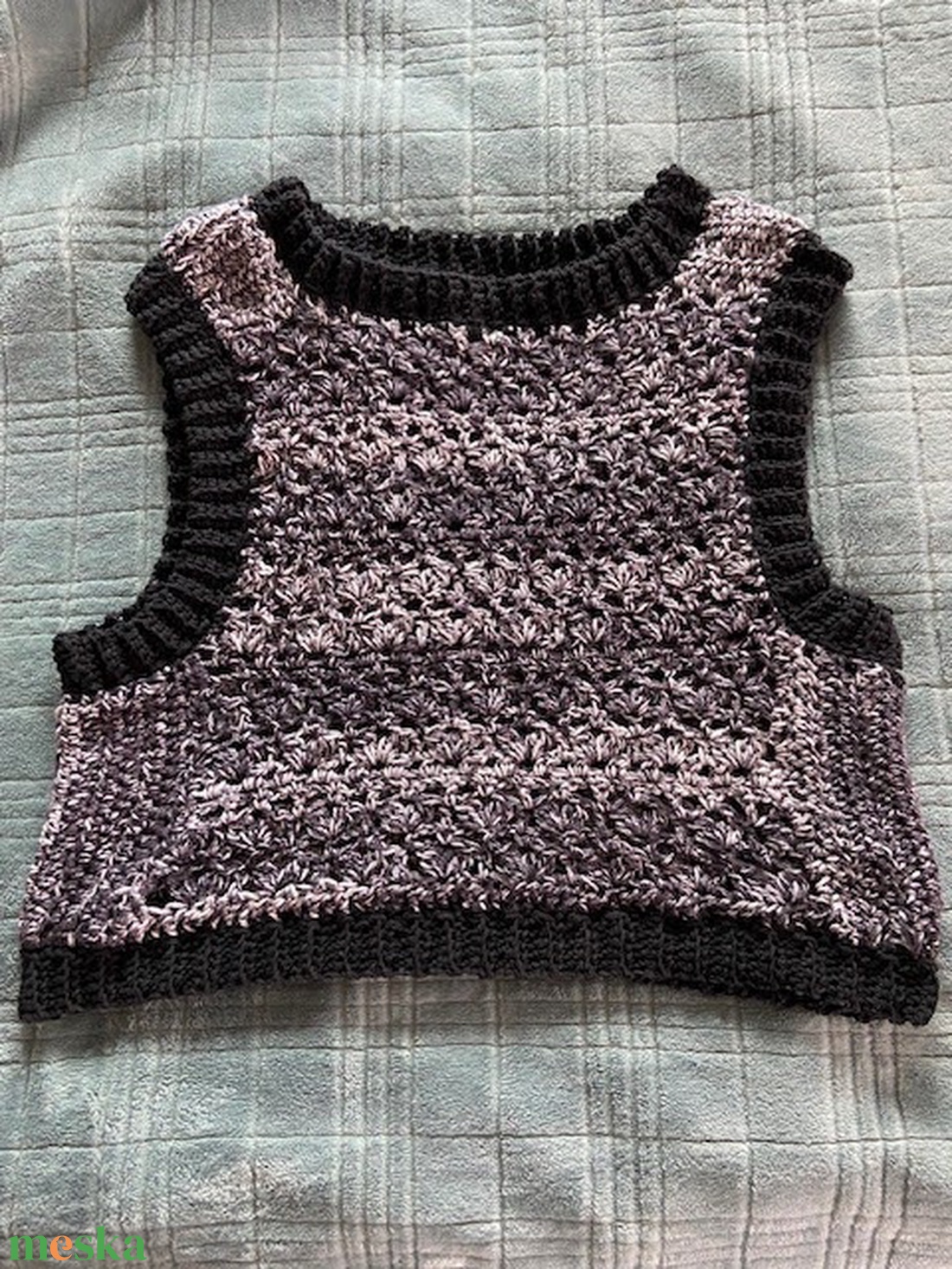 Horgolásminta - PDF - Amelia Vest - diy (csináld magad) - szabásminta, útmutató - horgolási minta - Meska.hu