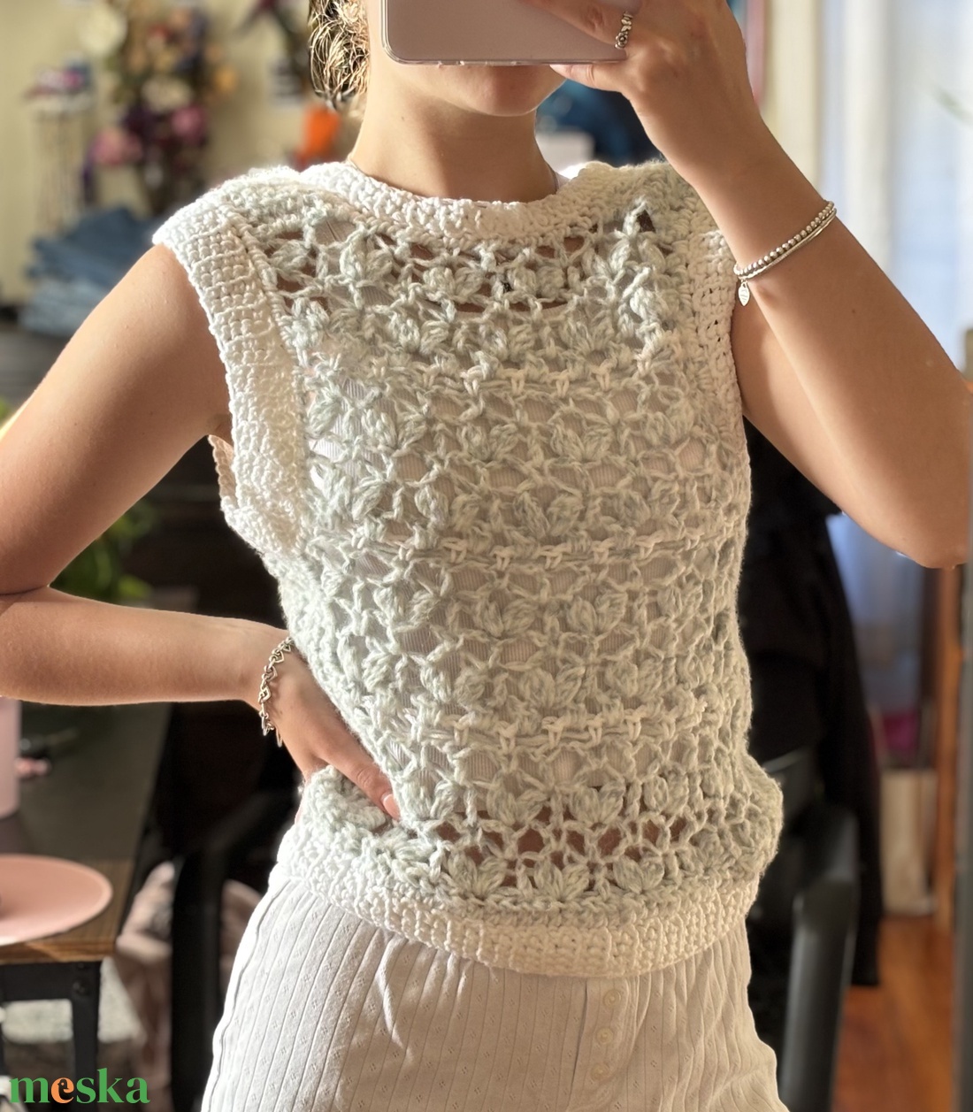 Horgolásminta - PDF - Amelia Vest - diy (csináld magad) - szabásminta, útmutató - horgolási minta - Meska.hu