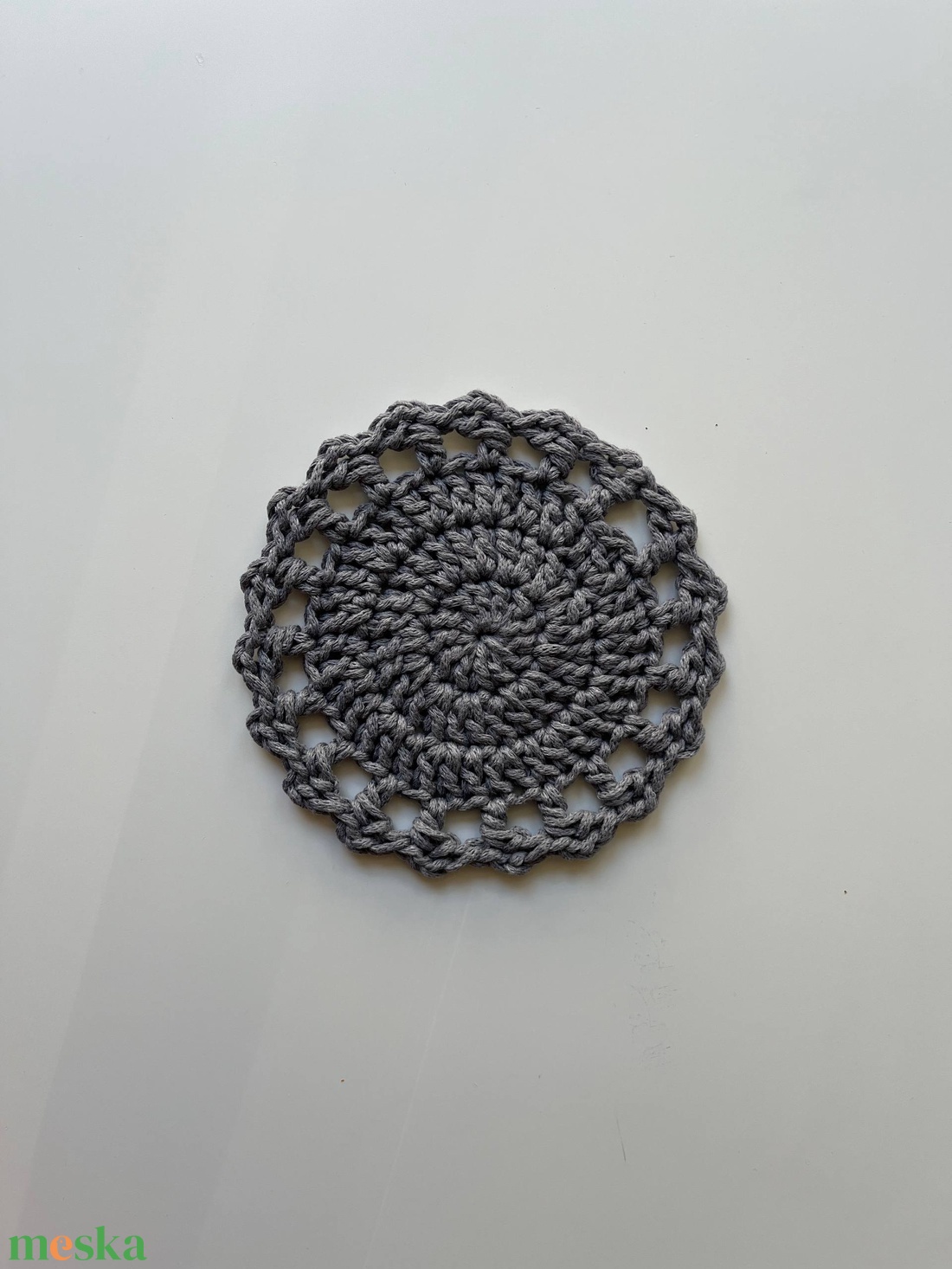 Horgolt poháralátét szett � 80% pamut, 20% poliészter zsinórból - otthon & életmód - konyhafelszerelés, tálalás - tálalás - tányér- és poháralátét - Meska.hu