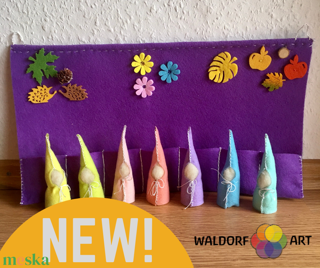 WaldorfART Waldorf Pasztell manók, waldorf manók 7 db - játék & sport - plüssállat & játékfigura - manó - Meska.hu WaldorfART Waldorf Pasztell manók, waldorf manók 7 db - játék & sport - plüssállat & játékfigura - manó - Meska.hu