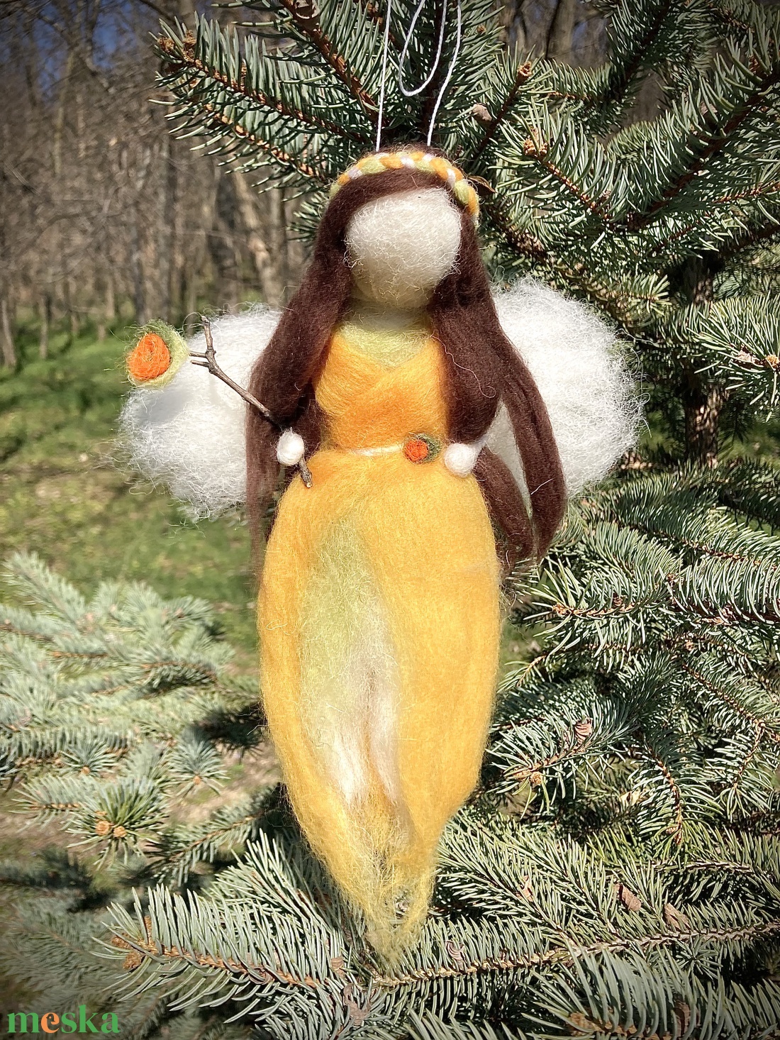 waldorfART- waldorf gyapjú tündér - otthon & életmód - dekoráció - dísztárgy - Meska.hu