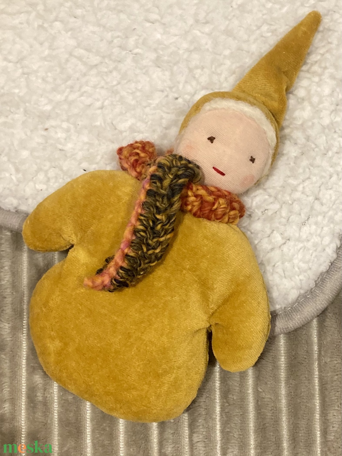 WaldorfART- Borostyán -Waldorf alvó baba,, alvómanó, álommanó - játék & sport - baba & babaház - baba - Meska.hu