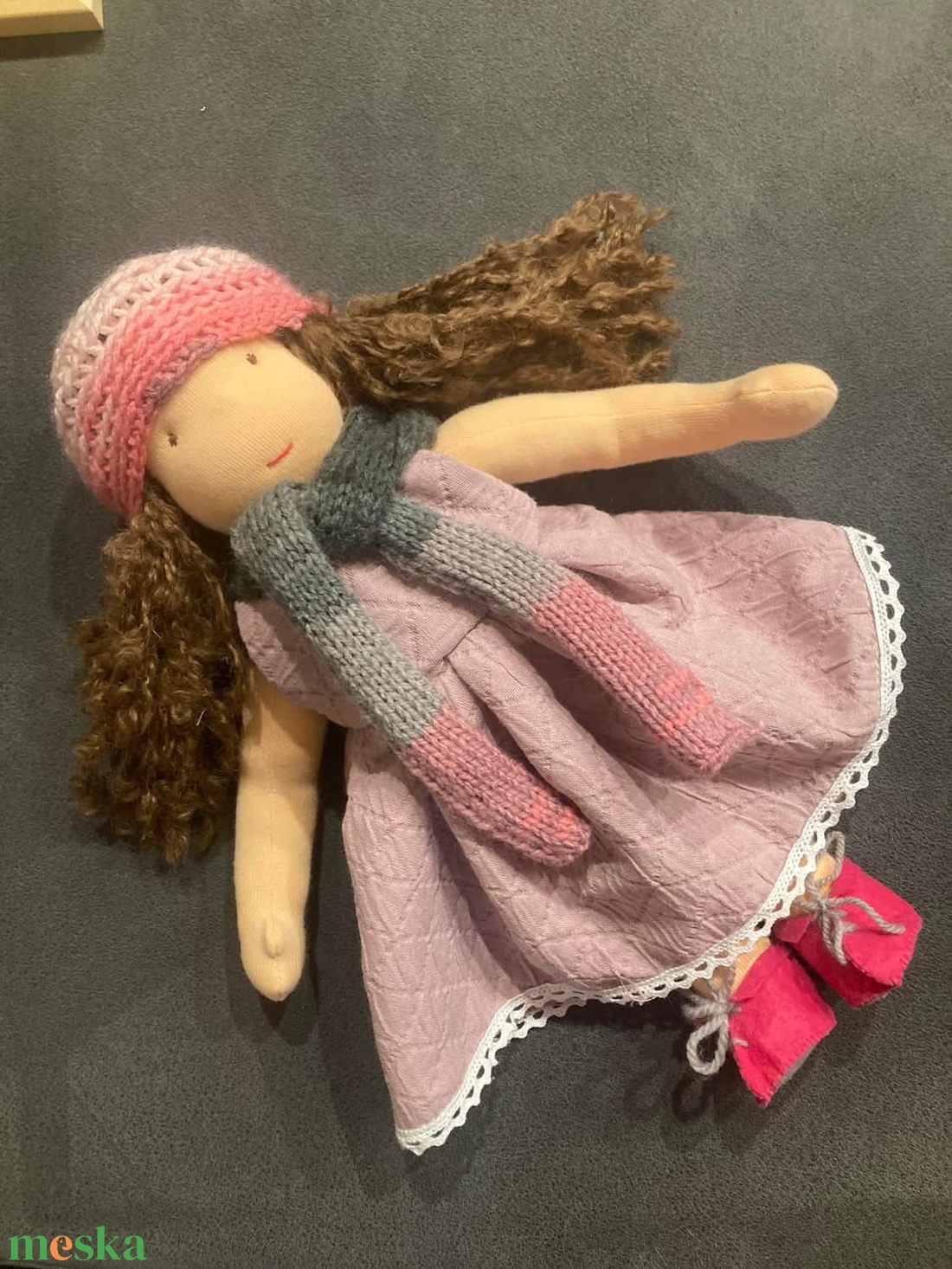WaldorfART -  Lány Waldorf baba 35 cm referencia-eladva-RENDELHETŐ - játék & sport - baba & babaház - baba - Meska.hu