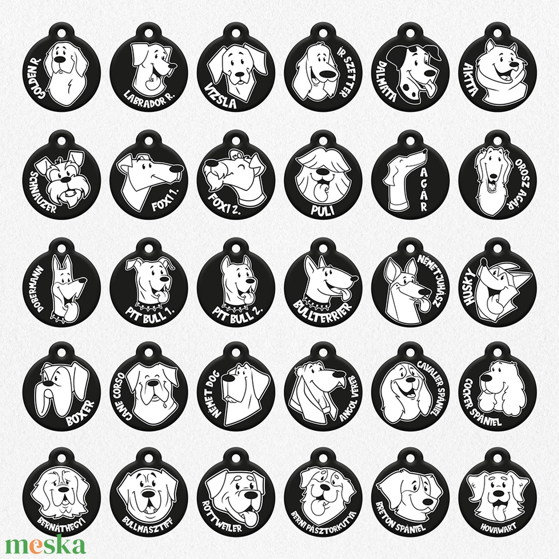 Személyre szabott kisállat biléta - otthon & életmód - kisállatoknak - kutyáknak - kutya biléta - Meska.hu