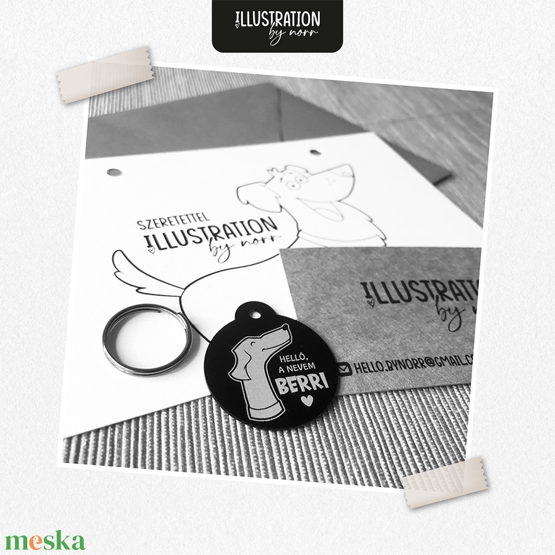 Gazdi csomag � biléta + autómatrica szett - otthon & életmód - kisállatoknak - kutyáknak - kutya biléta - Meska.hu