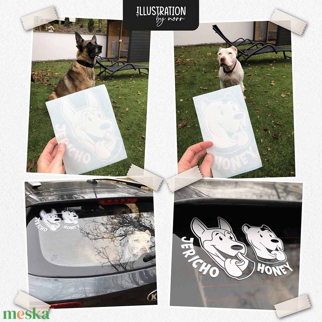 Gazdi csomag � biléta + autómatrica szett - otthon & életmód - kisállatoknak - kutyáknak - kutya biléta - Meska.hu