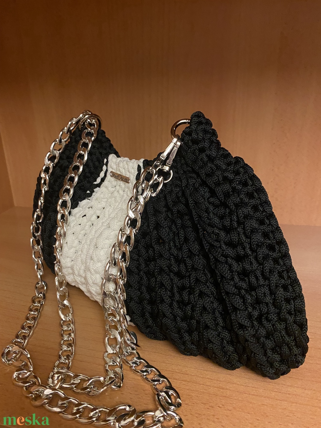 Horgolt női kistáska - táska & tok - kézitáska & válltáska - válltáska - Meska.hu