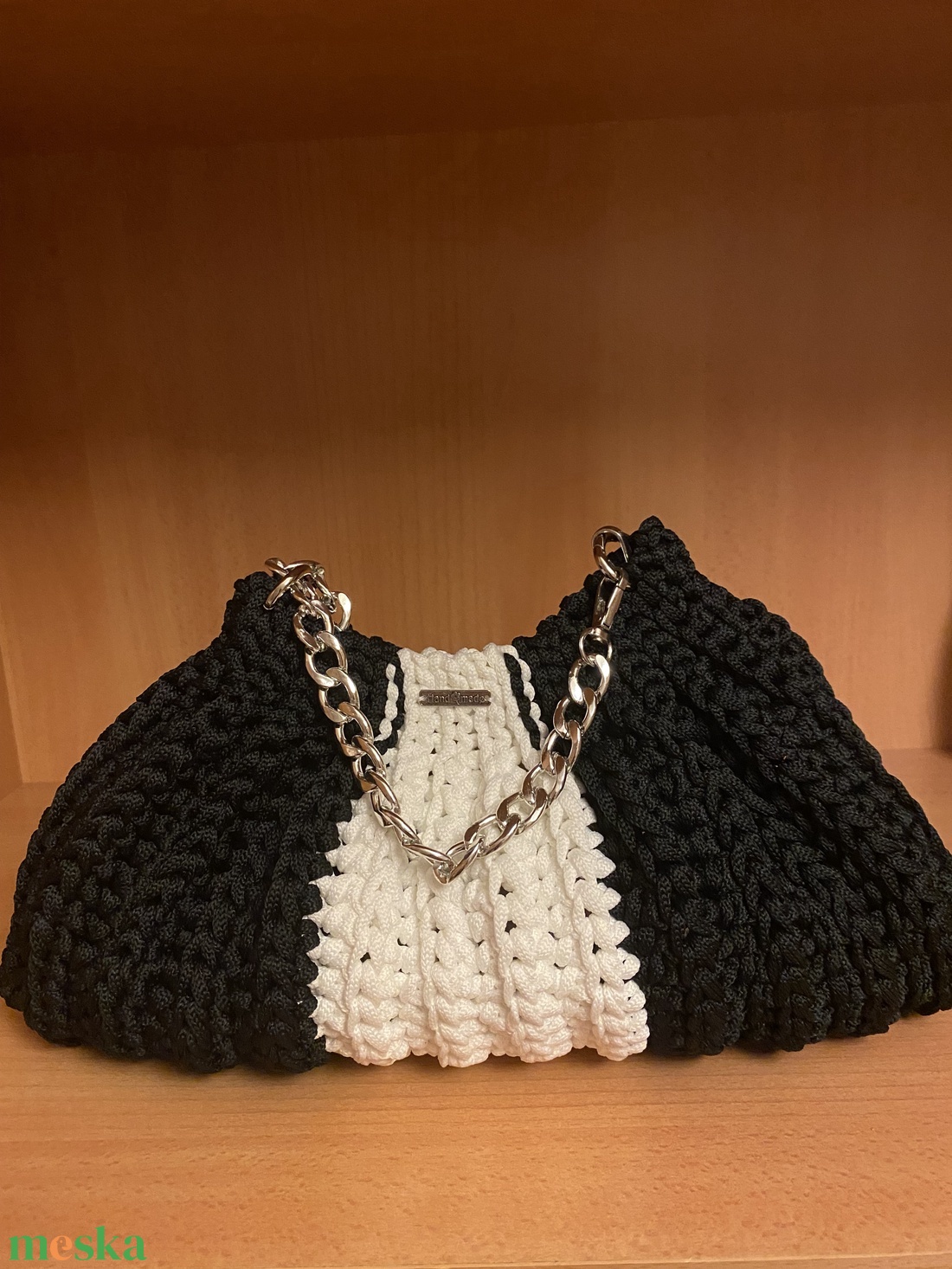 Horgolt női kistáska - táska & tok - kézitáska & válltáska - válltáska - Meska.hu