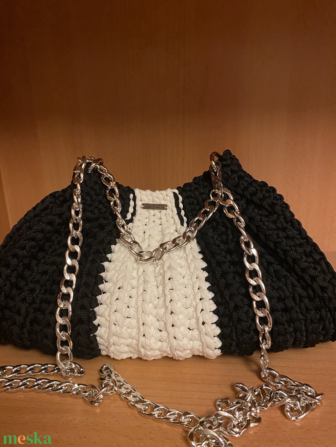 Horgolt női kistáska - táska & tok - kézitáska & válltáska - válltáska - Meska.hu