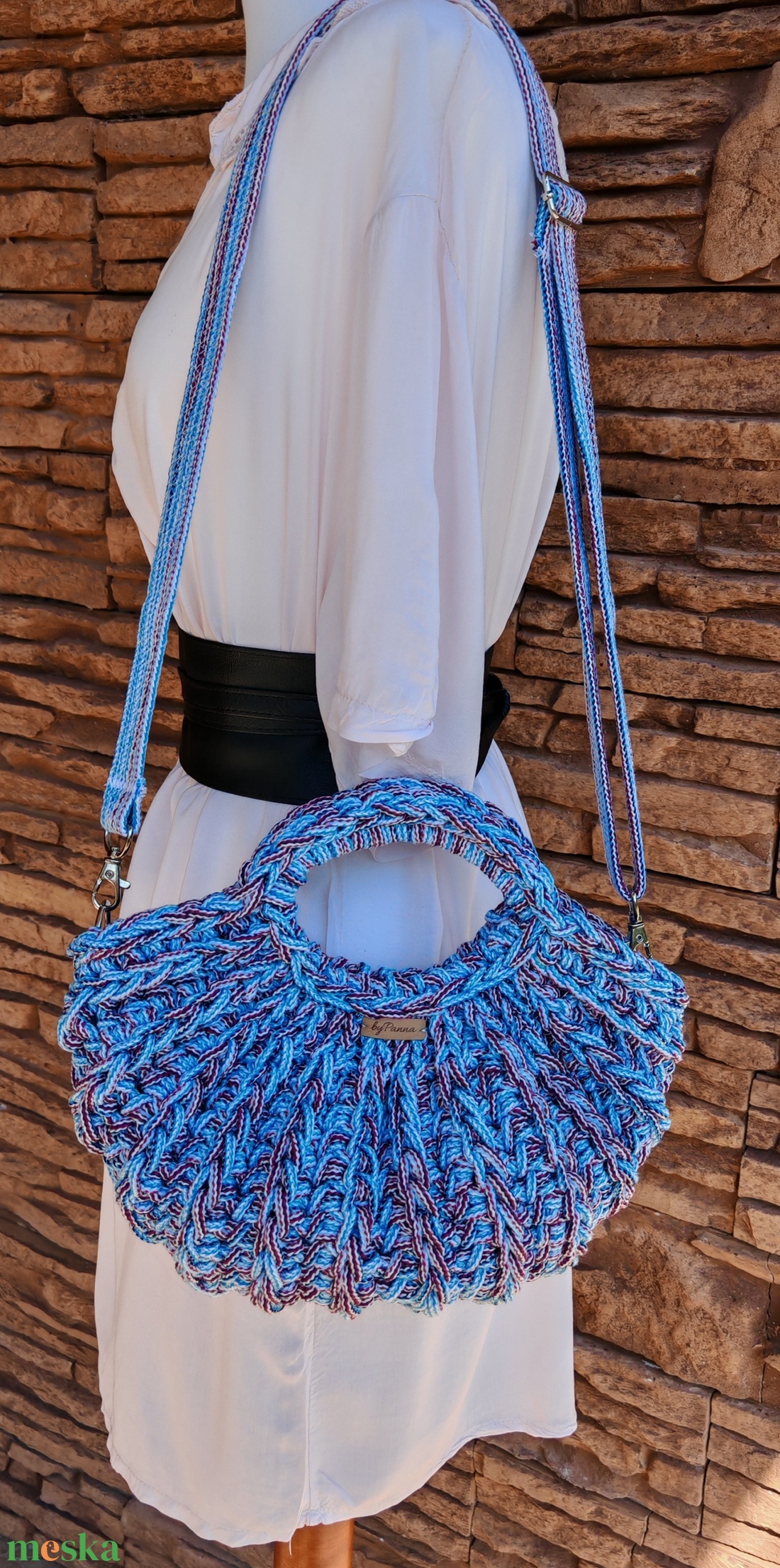 Nyári női kosártáska - táska & tok - kézitáska & válltáska - vállon átvethető táska - Meska.hu Nyári női kosártáska - táska & tok - kézitáska & válltáska - vállon átvethető táska - Meska.hu