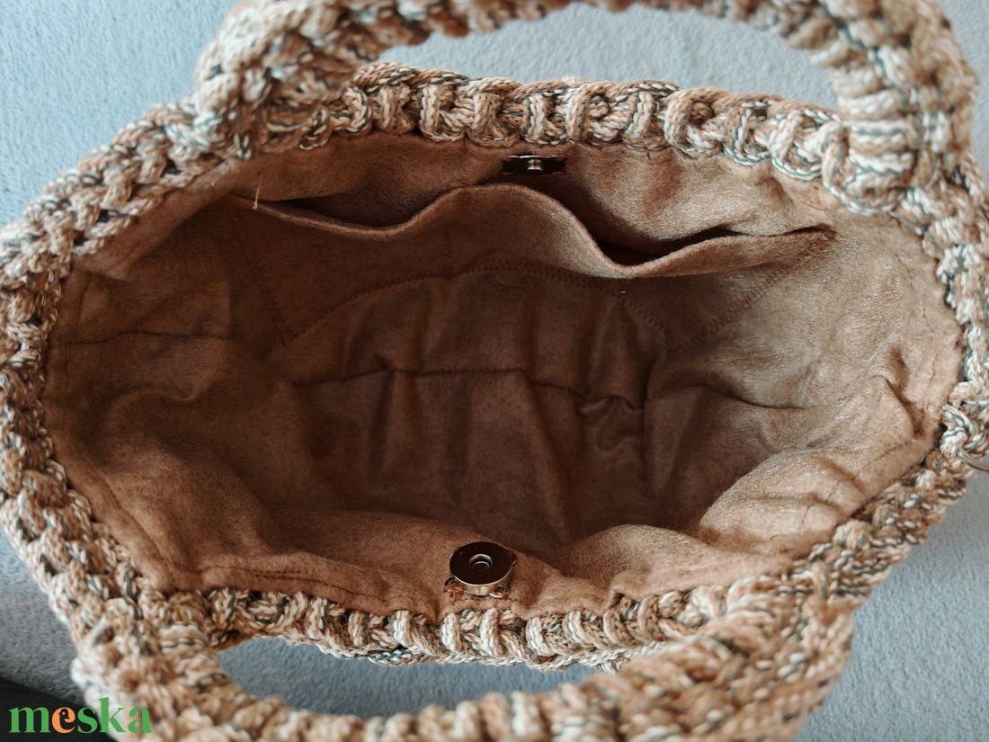  női kosártáska - táska & tok - kézitáska & válltáska - vállon átvethető táska - Meska.hu