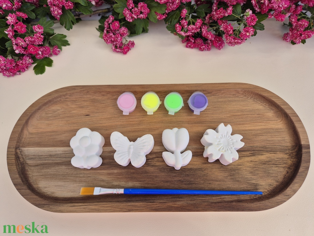 DIY Kreatív festhető gipsz csomag Kert - diy (csináld magad) - egységcsomag - Meska.hu