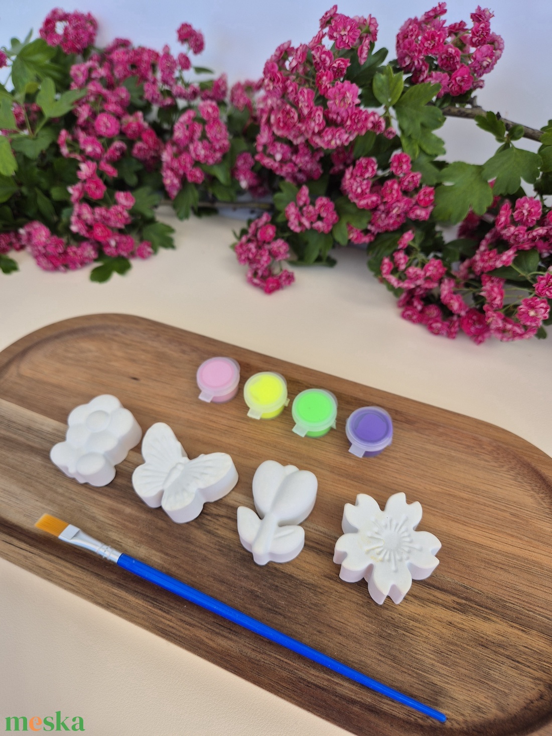 DIY Kreatív festhető gipsz csomag Kert - diy (csináld magad) - egységcsomag - Meska.hu