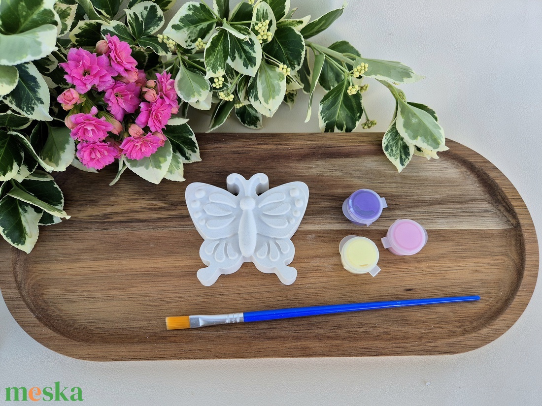 DIY Kreatív festhető gipsz pillangó csomag - diy (csináld magad) - egységcsomag - Meska.hu