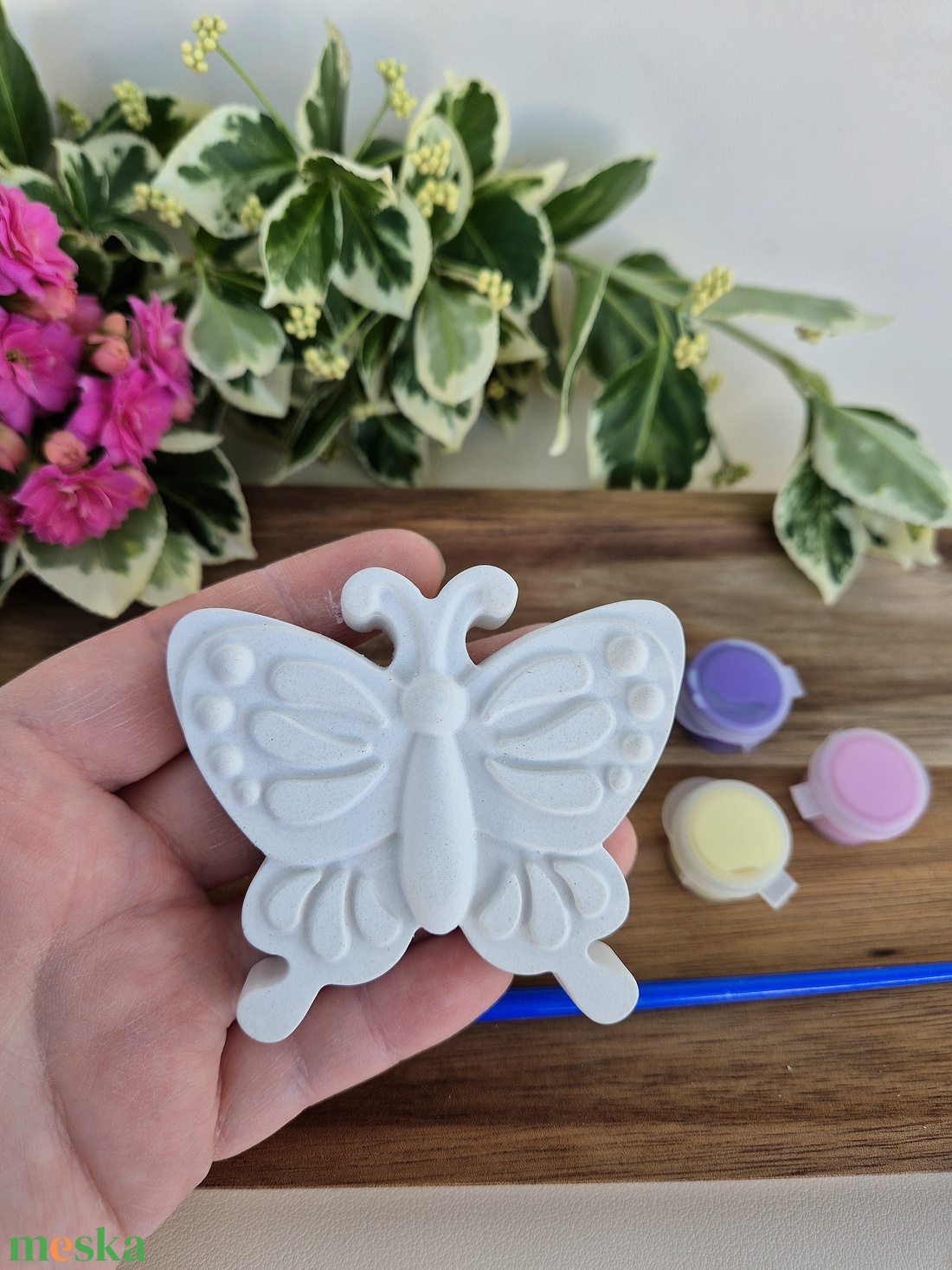 DIY Kreatív festhető gipsz pillangó csomag - diy (csináld magad) - egységcsomag - Meska.hu