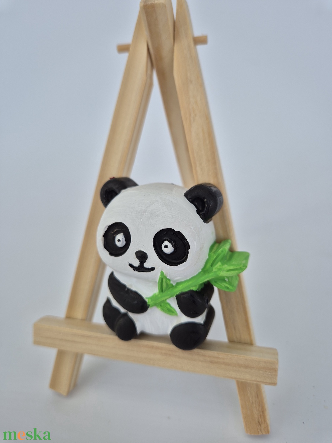 DIY Kreatív festhető gipsz Panda csomag gyerekeknek, Születésnapi kreatív foglalkozás, Kézműves játék, Festés - diy (csináld magad) - egységcsomag - Meska.hu