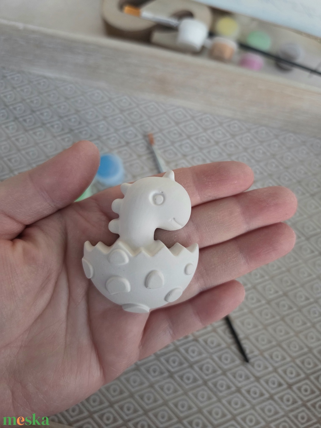 DIY Kreatív festhető gipsz Dinoszaurusz csomag gyerekeknek, Születésnapi kreatív foglalkozás, Kézműves játék, Festés - diy (csináld magad) - egységcsomag - Meska.hu