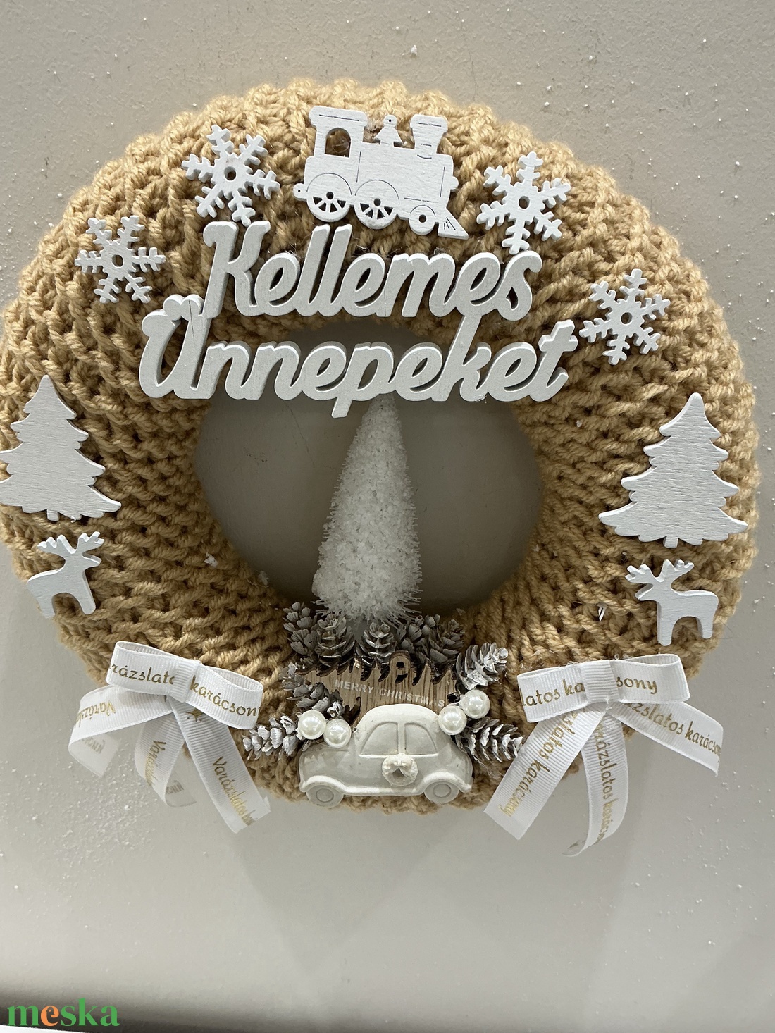 Karácsonyi ajtódísz, kopogtató - karácsony - karácsonyi lakásdekoráció - karácsonyi ajtódíszek - Meska.hu Karácsonyi ajtódísz, kopogtató - karácsony - karácsonyi lakásdekoráció - karácsonyi ajtódíszek - Meska.hu