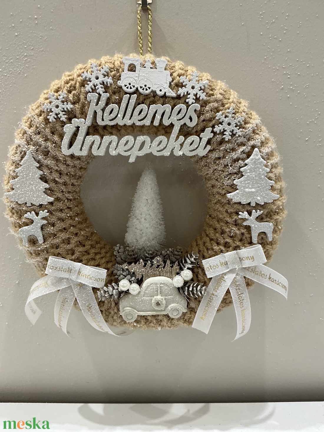 Karácsonyi ajtódísz, kopogtató - karácsony - karácsonyi lakásdekoráció - karácsonyi ajtódíszek - Meska.hu Karácsonyi ajtódísz, kopogtató - karácsony - karácsonyi lakásdekoráció - karácsonyi ajtódíszek - Meska.hu