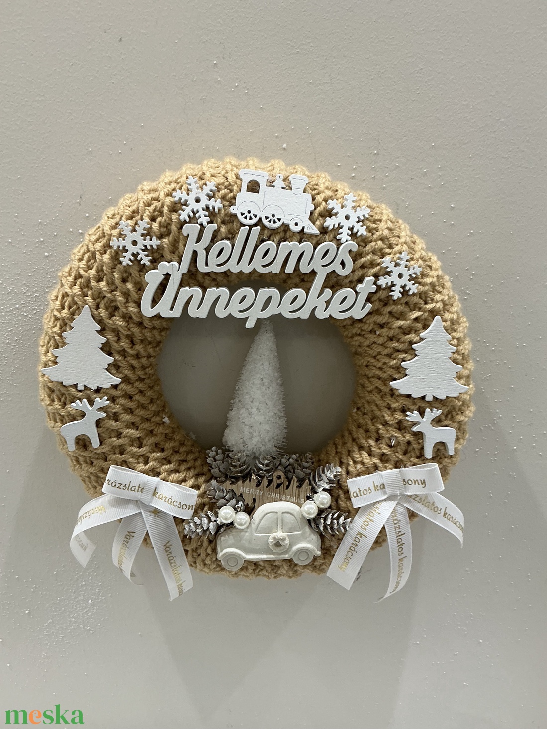 Karácsonyi ajtódísz, kopogtató - karácsony - karácsonyi lakásdekoráció - karácsonyi ajtódíszek - Meska.hu Karácsonyi ajtódísz, kopogtató - karácsony - karácsonyi lakásdekoráció - karácsonyi ajtódíszek - Meska.hu