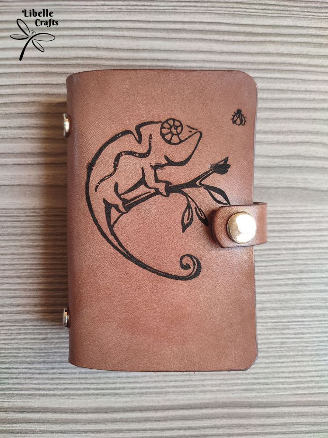 Kaméleonos igazolványtartó 1. - táska & tok - pénztárca & más tok - kártyatartó & irattartó - Meska.hu