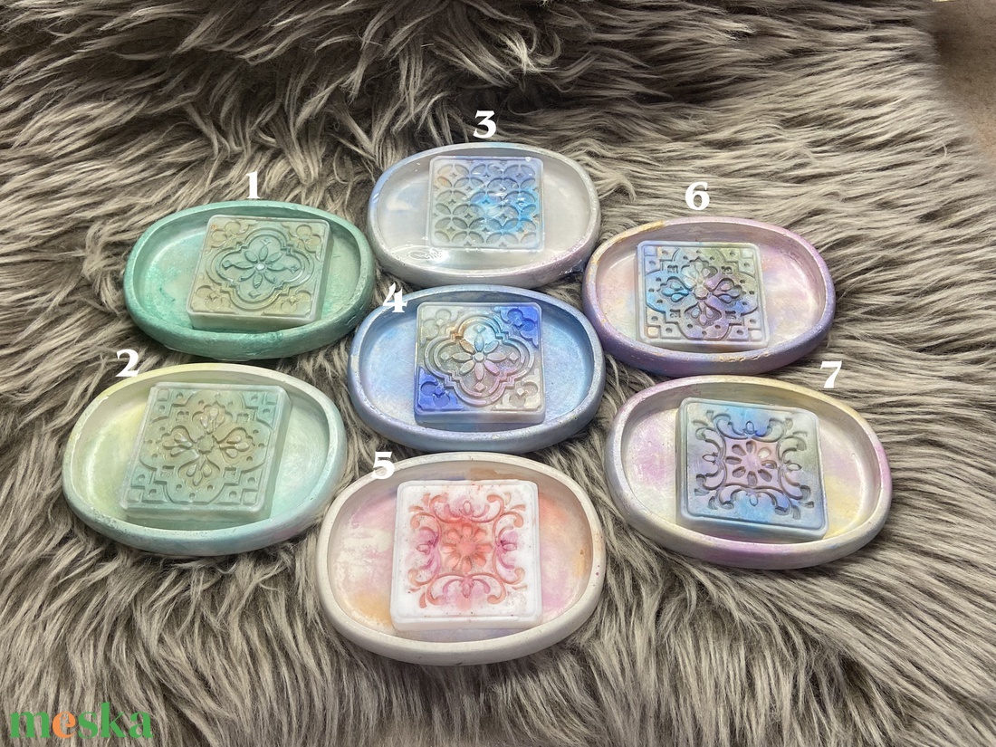 Fürdőszobai dekoráció 1 - otthon & életmód - fürdőszoba - szappantartó - Meska.hu