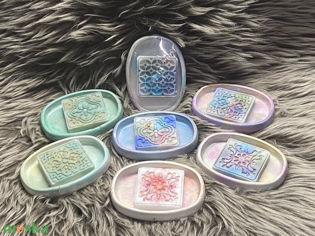 Fürdőszobai dekoráció 1 - otthon & életmód - fürdőszoba - szappantartó - Meska.hu