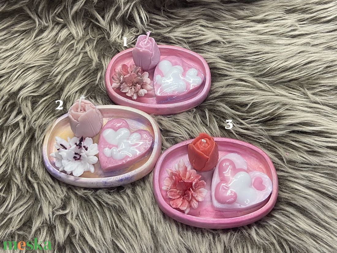 Valentin napi dekoráció 1 - otthon & életmód - fürdőszoba - fürdőszobai dekoráció - Meska.hu