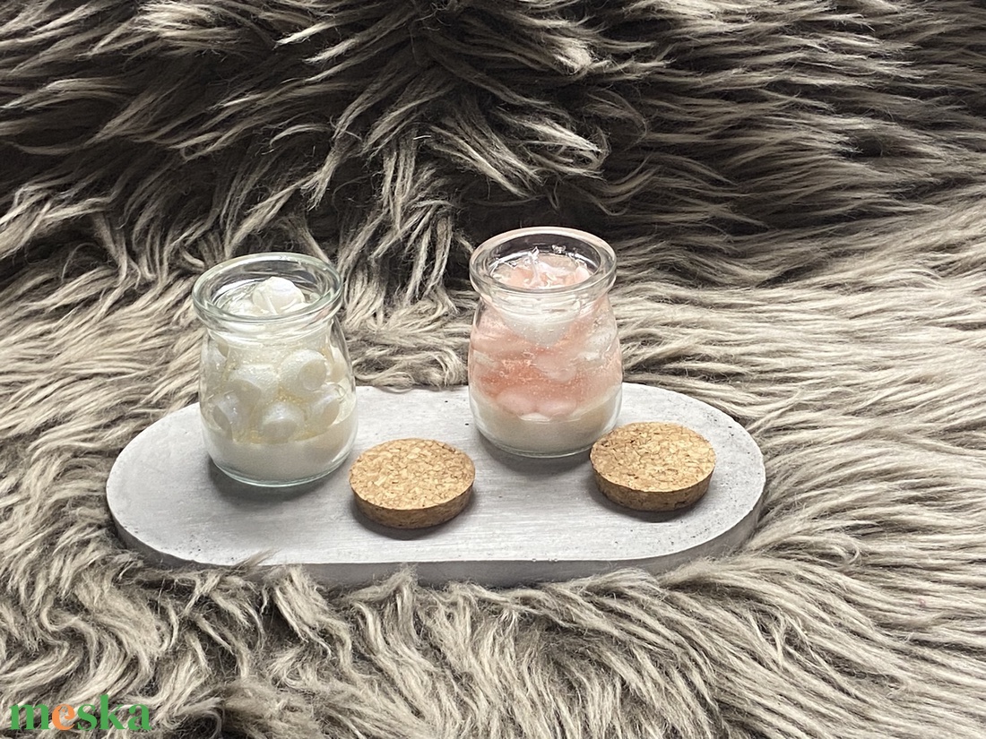Parafatetős gyertya - zselés - otthon & életmód - gyertya, illat, aroma - gyertya - Meska.hu