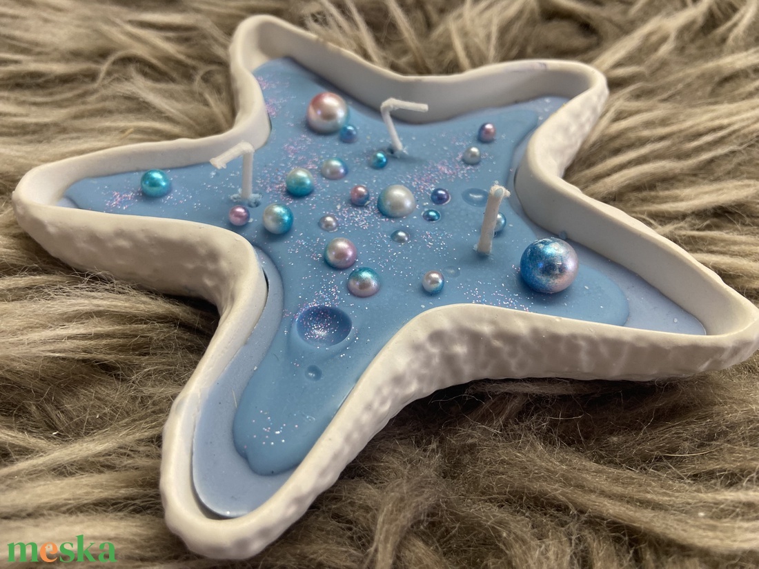 Csillag alakú gyertyatál - otthon & életmód - gyertya, illat, aroma - gyertya - Meska.hu