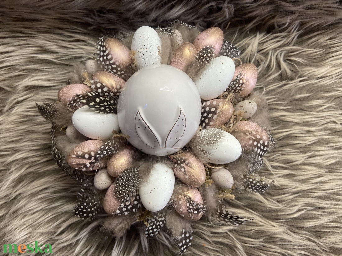 Nagyméretű tojásos asztaldísz - otthon & életmód - dekoráció - húsvéti asztaldíszek - Meska.hu