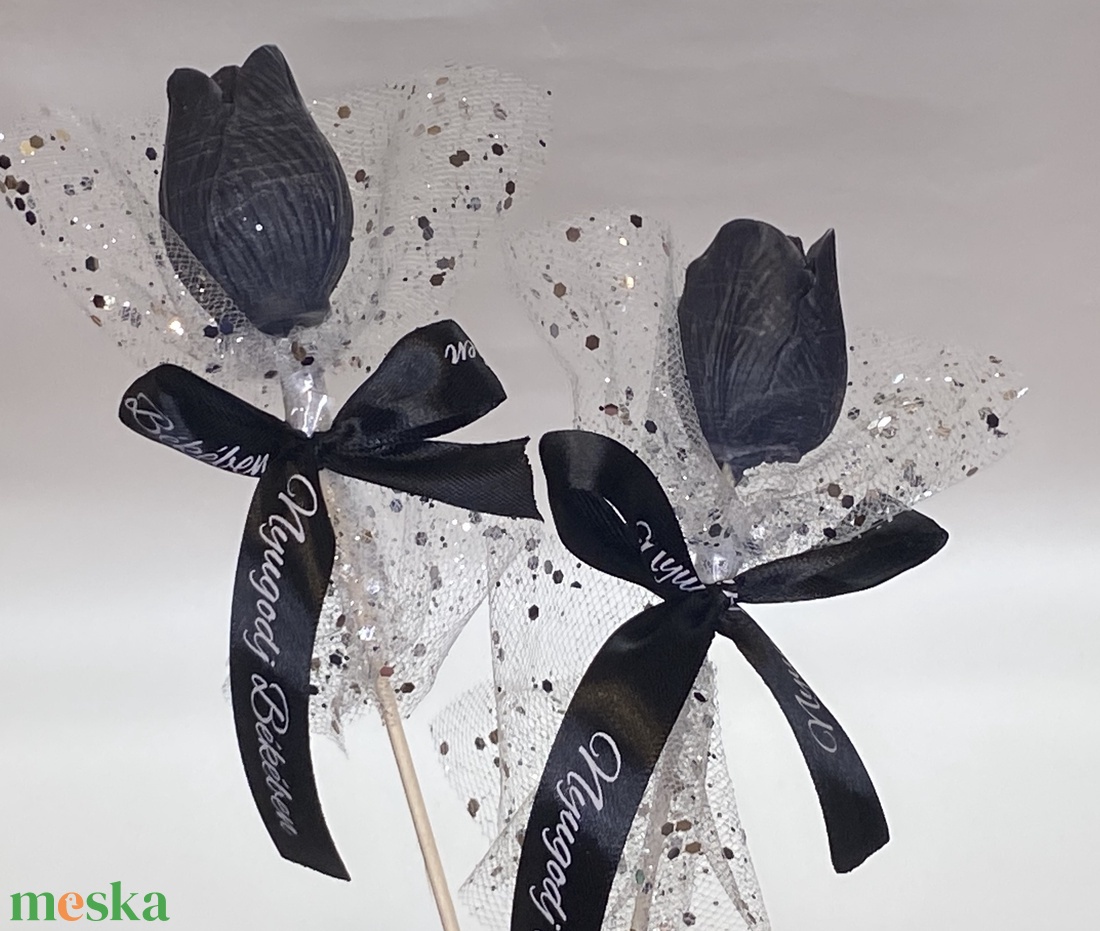 Egyszálas illatos tulipán díszítve szappanból vagy szójaviaszból - otthon & életmód - virágdekoráció - virágok - szálas virág - Meska.hu