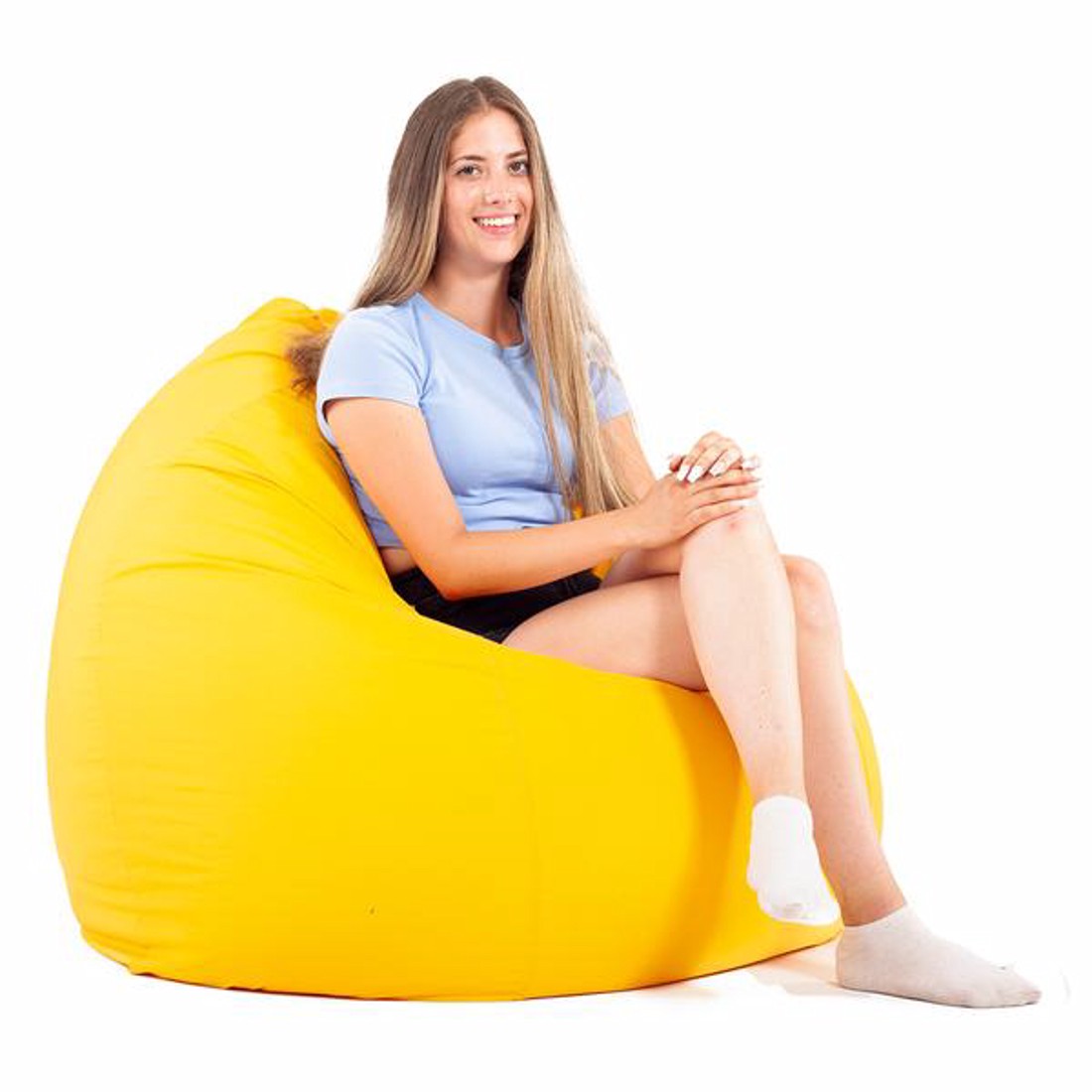 Sárga XXL Babzsákfotel -  - Meska.hu