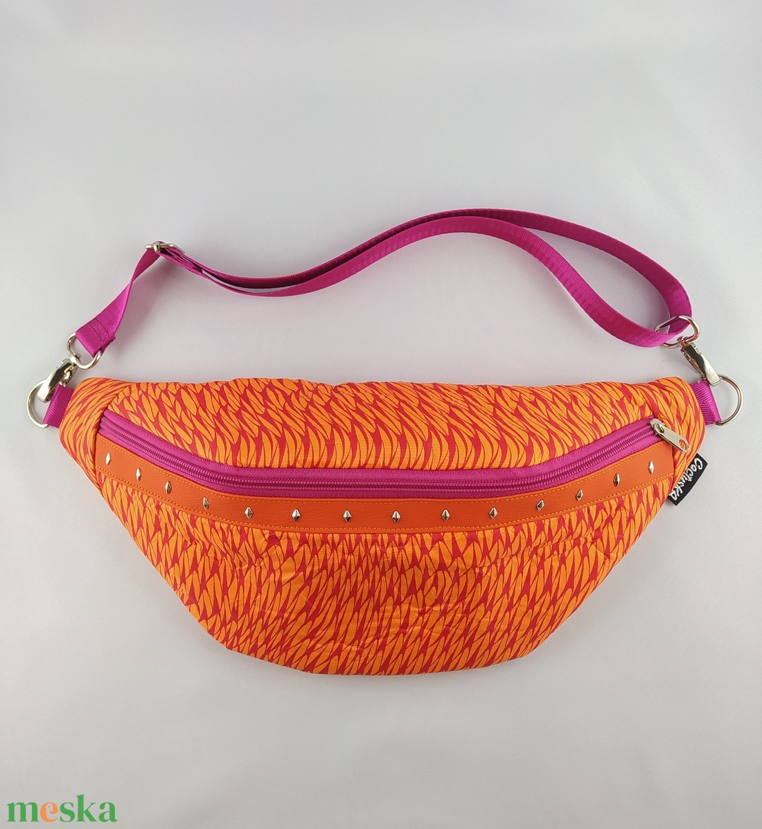 Övtáska / crossbody - pink-narancs - táska & tok - övtáska - Meska.hu Övtáska / crossbody - pink-narancs - táska & tok - övtáska - Meska.hu