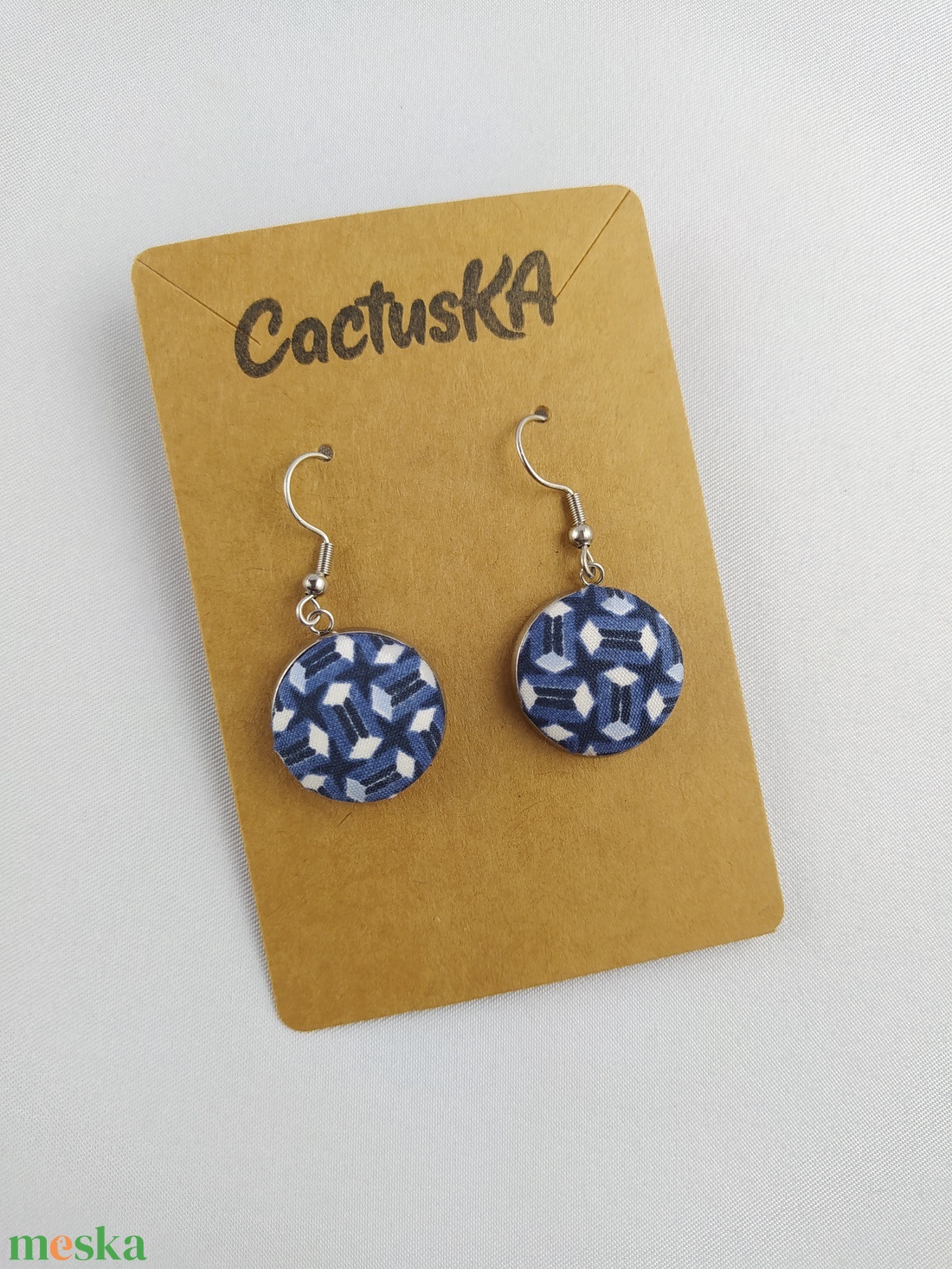 Lógós fülbevaló - ékszer - fülbevaló - lógó fülbevaló - Meska.hu